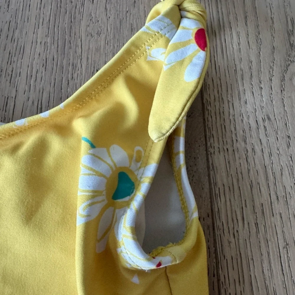 Hanna Andersson Yellow Daisy Kids Swimsuit